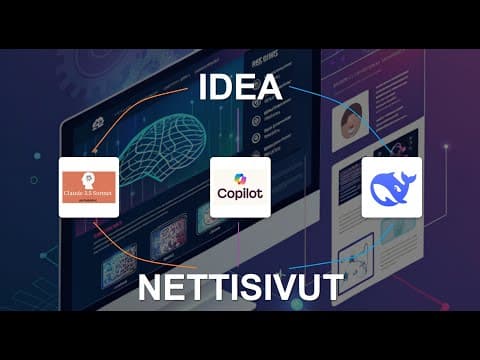 Luodaan SakuÄlyn nettisivut Claudella, Deepseekillä ja Copilotilla